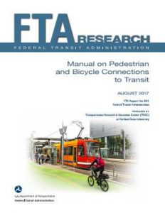 Manual on Pedestrian and Bicycle Connections to Transit - August 2017