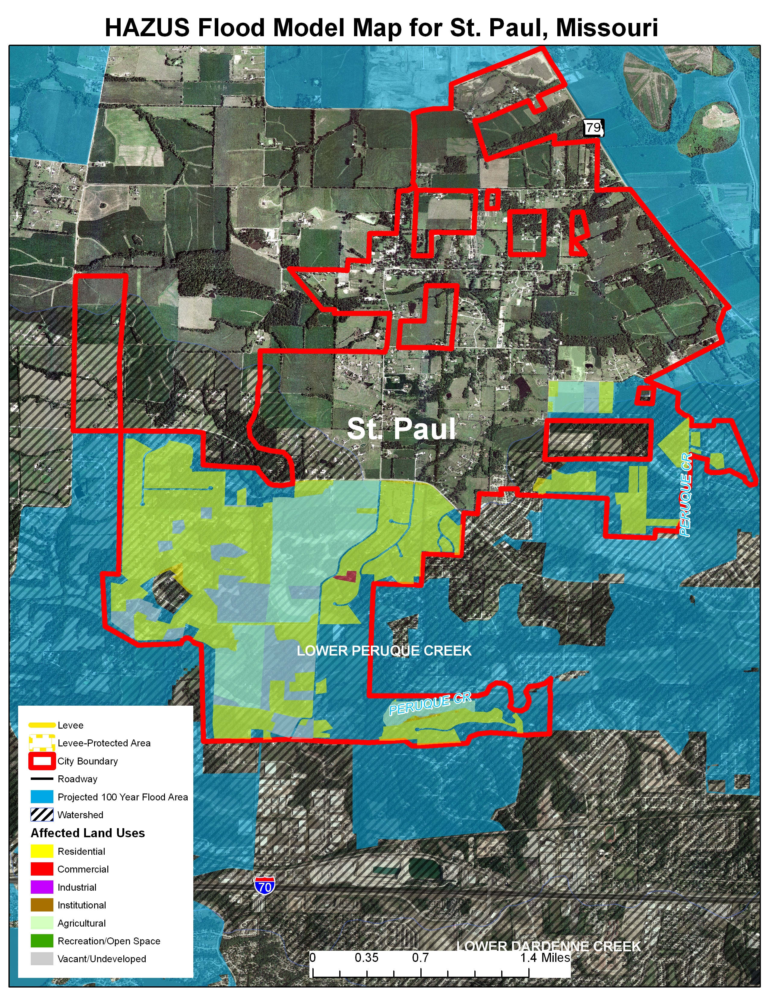 2015-2020 St. Louis Regional All-Hazard Mitigation Plan Maps – St. Charles County, MO – East ...